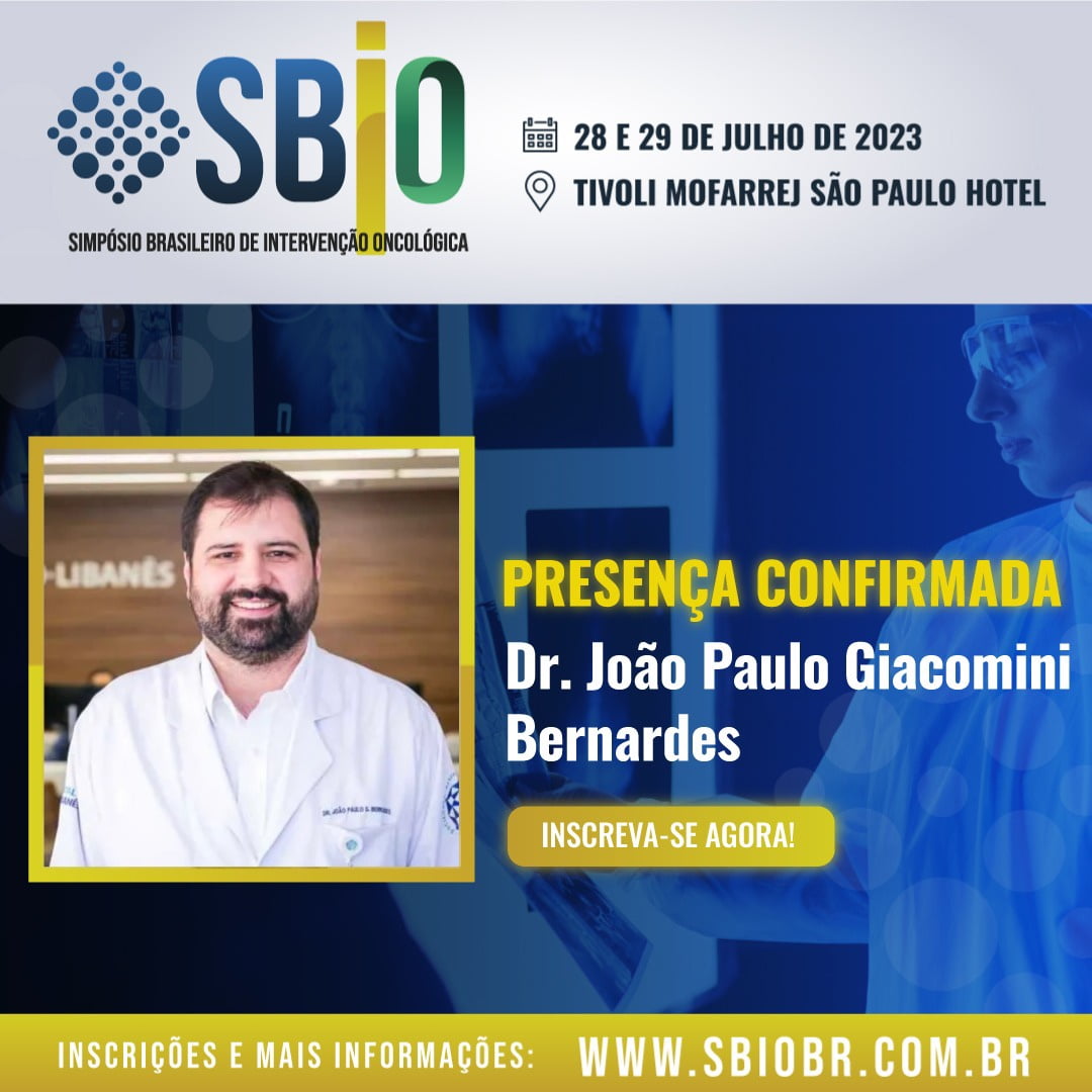 Poster de exibição do Workshop - Discussão de casos, Dr. João Paulo